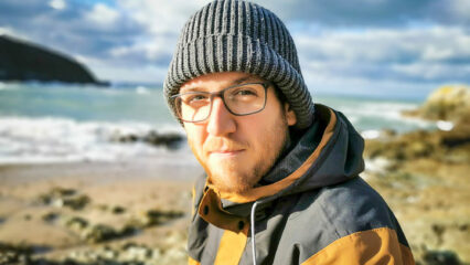 Photo de l'écrivain français Camille Leboulanger.