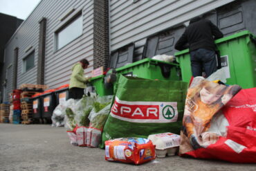 poubelles supermarchés