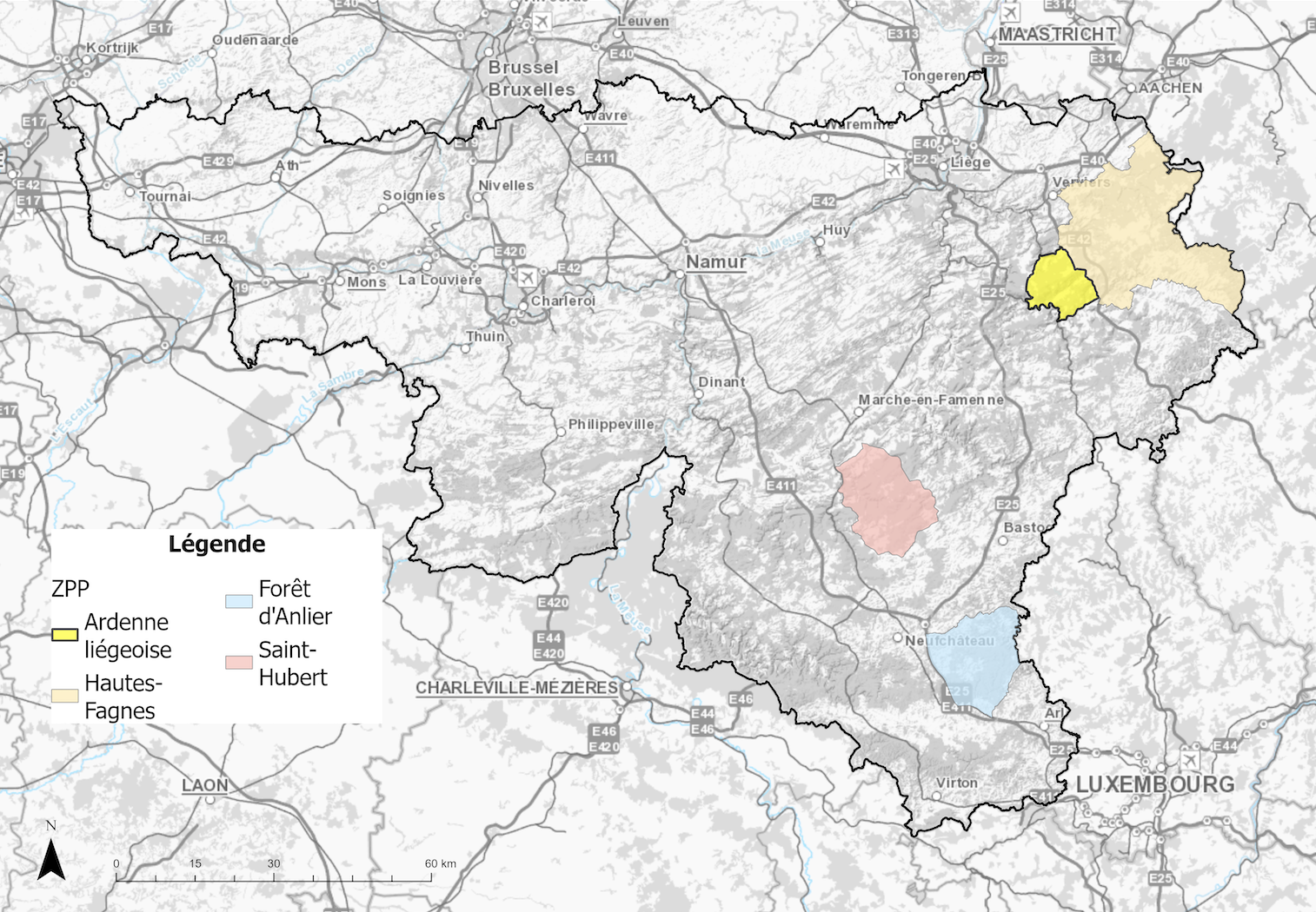 Loup zone présence permanente